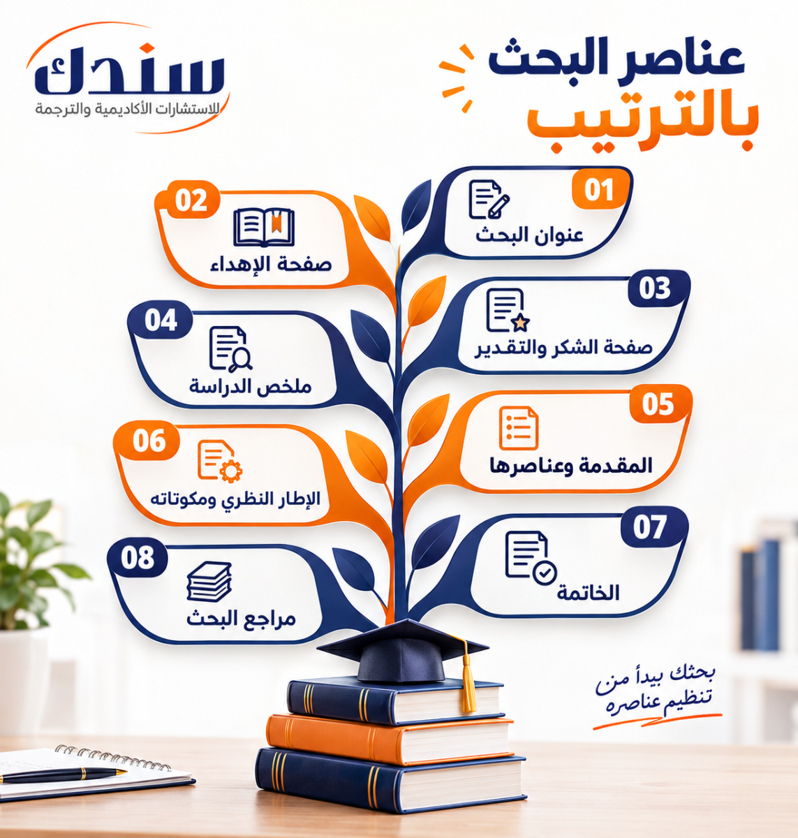 ما عناصر البحث بالترتيب؟